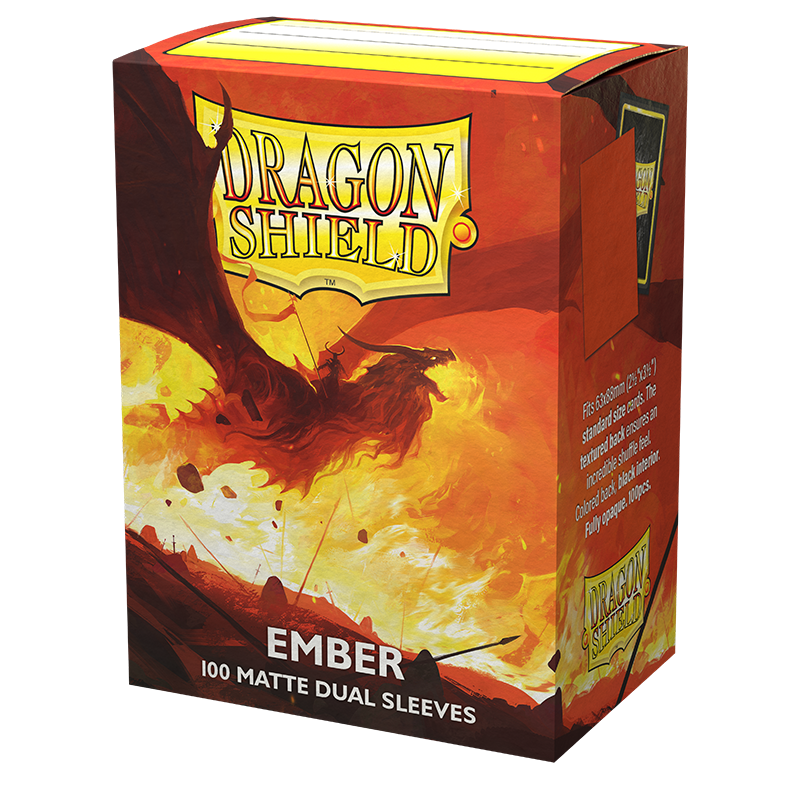 Dragon Shield - Standard Size - Dual Matte - Ember - Arcane Tinmen