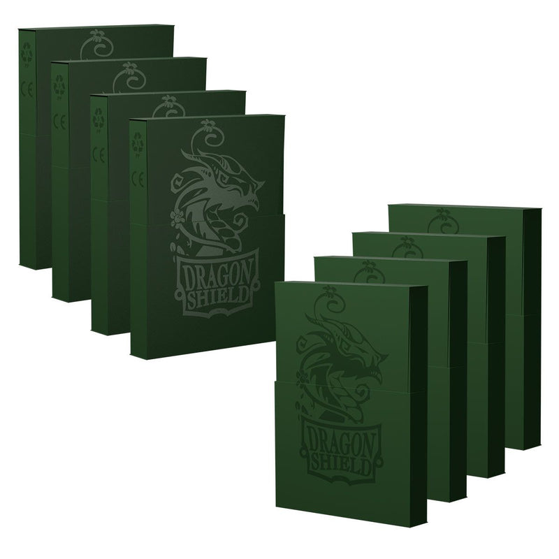 Dragon Shield - Cube Shell - Black Forest Green - Arcane Tinmen