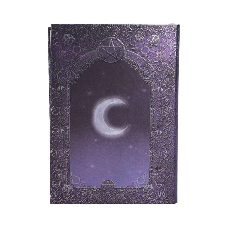 Embossed Black Cat Witches Spell Book A5 Journal with Pen - Nemesis Now