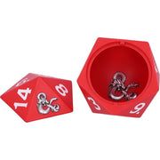 Dungeons & Dragons D20 Dice Box 13.5cm - Nemesis Now