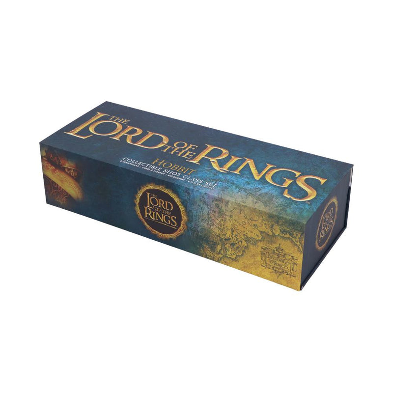 Lord of the Rings Hobbit Shot Glass Set (Set of 4) - Nemesis Now