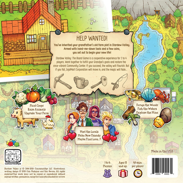 Stardew Valley: The Board Game - ConcernedApe LLC