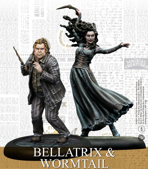 Bellatrix and Wormtail - Harry Potter Miniature Game - Knight Models