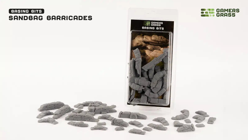 Gamers Grass - Basing Bits - Sandbag Barricades - Gamers Grass