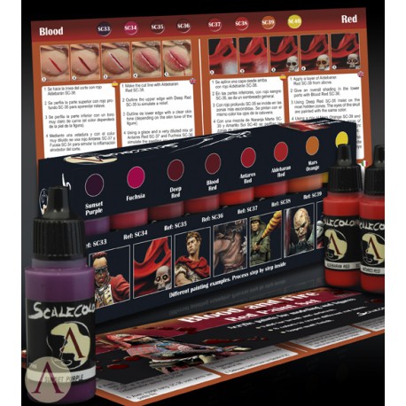 Blood & Fire Red Paint Set - Scale75 - Scale75 Hobbies and Games