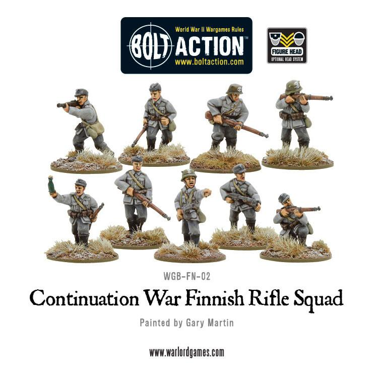 Finnish Rifle Squad - Warlord Games