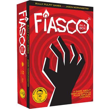 Fiasco RPG 2nd Edition In A Box - Bully Pulpit Games