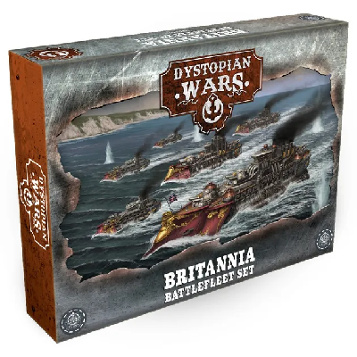 Britannia Battlefleet Set: Dystopian Wars - Warcradle Studios