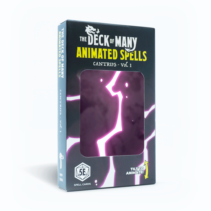 Animated Spells Deck: Cantrips Volume 1 - Hit Point Press