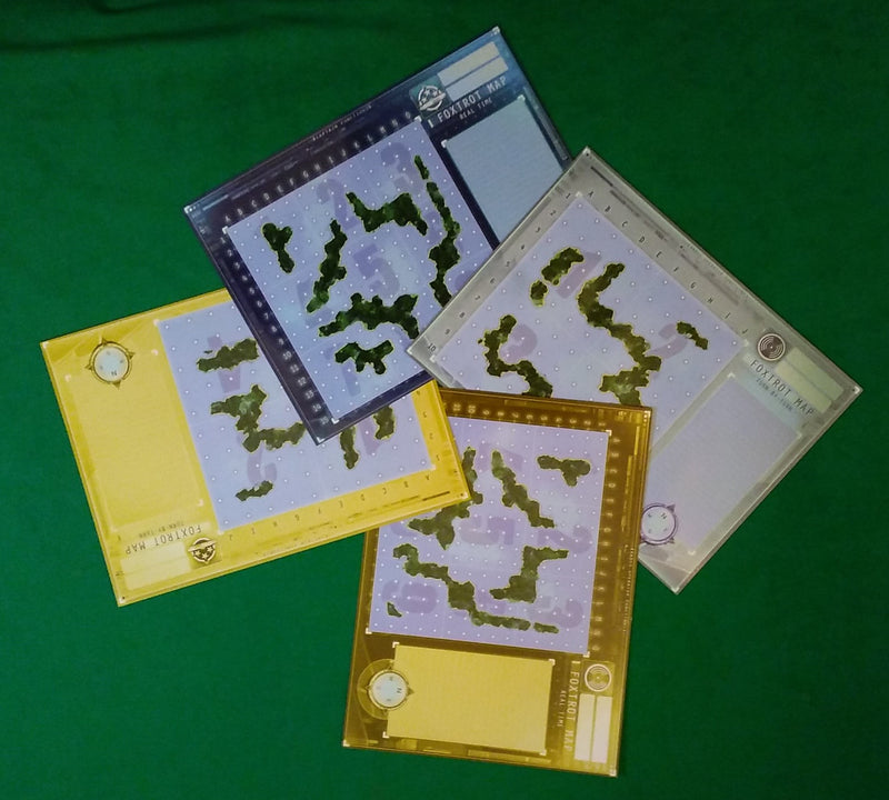 Foxtrot Maps Captain Sonar - Matagot SARL
