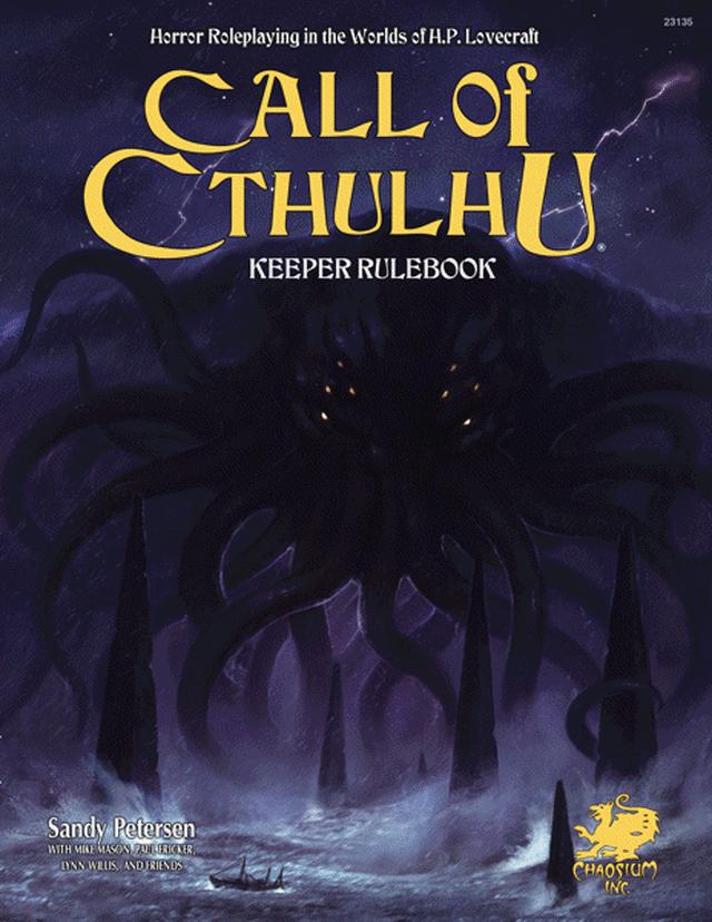 Call of Cthulhu RPG: 7th Edition Keepers Rulebook - Chaosium Inc.