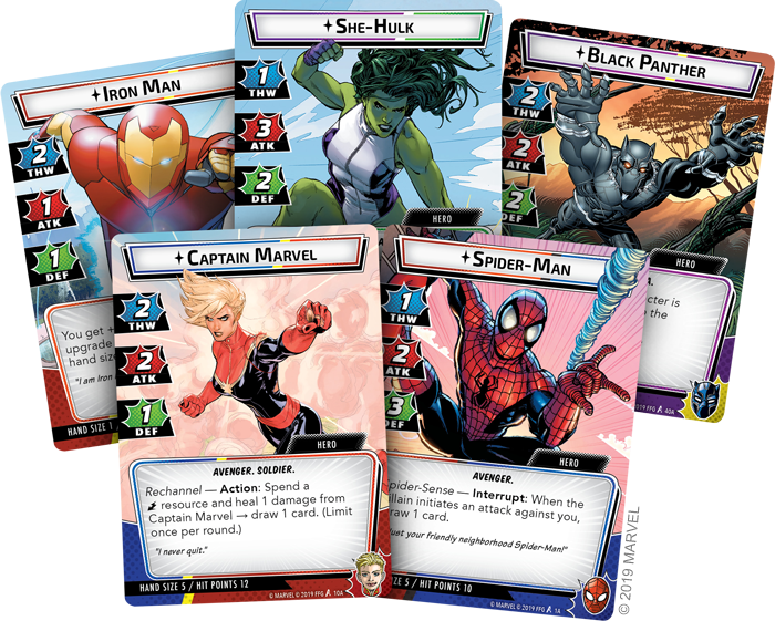 Marvel Champions: The Card Game Core Set - Fantasy Flight Games