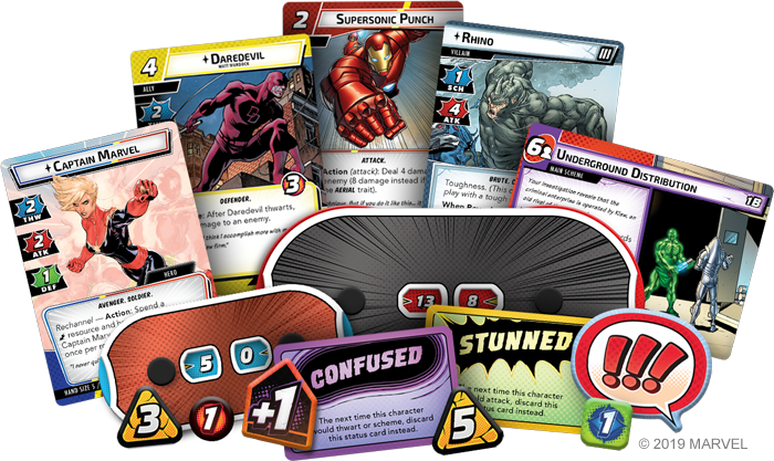 Marvel Champions: The Card Game Core Set - Fantasy Flight Games