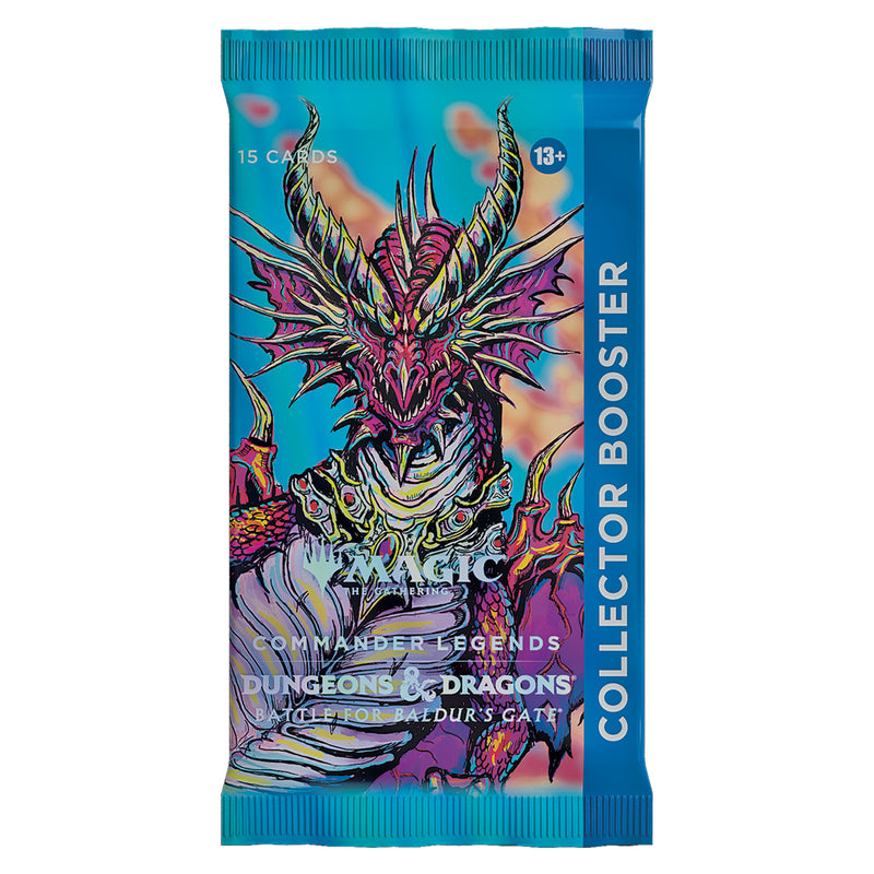 Magic: The Gathering Commander Legends: Battle for Baldur’s Gate Collector Booster | 15 Magic Cards - Wizards Of The Coast