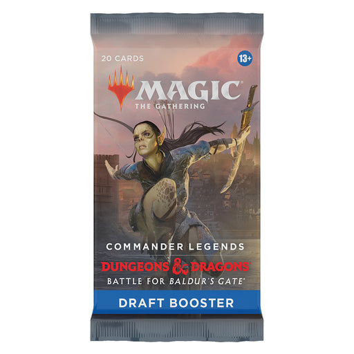Magic: The Gathering Commander Legends: Battle for Baldur’s Gate Draft Booster | 20 Magic Cards - Wizards Of The Coast