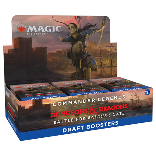 Magic: The Gathering Commander Legends: Battle for Baldur’s Gate Draft Booster Box | 24 Packs (480 Magic Cards) - Wizards Of The Coast