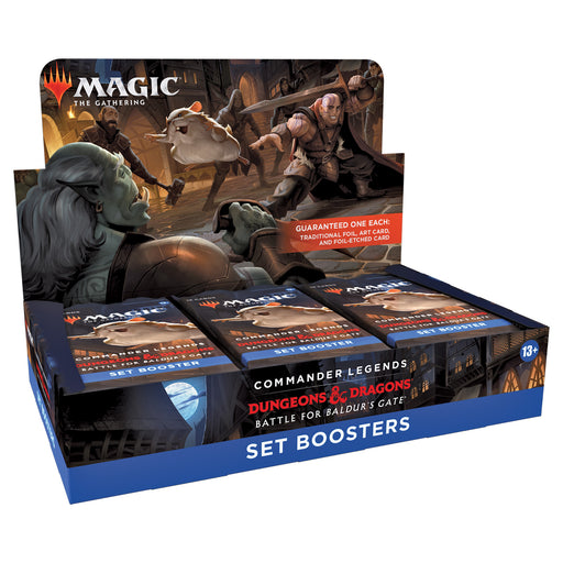 Magic: The Gathering Commander Legends: Battle for Baldur’s Gate Set Booster Box | 18 Packs (270 Magic Cards) - Wizards Of The Coast
