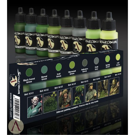 Colors of Nature Green Paint Set - Scale75 - Scale75 Hobbies and Games