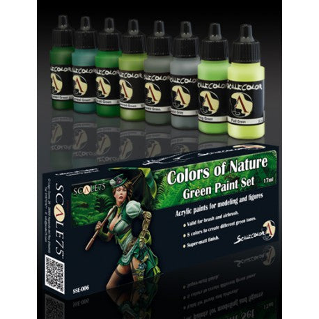 Colors of Nature Green Paint Set - Scale75 - Scale75 Hobbies and Games