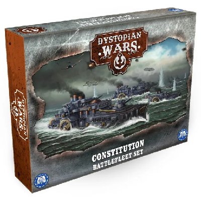 Constitution Battlefleet Set: Dystopian Wars - Warcradle Studios