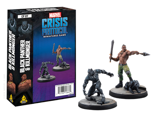 Black Panther and Killmonger: Marvel Crisis Protocol - Atomic Mass Games