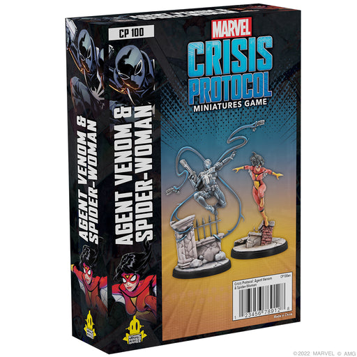 Agent Venom & Spider Woman - Marvel Crisis Protocol - Atomic Mass Games