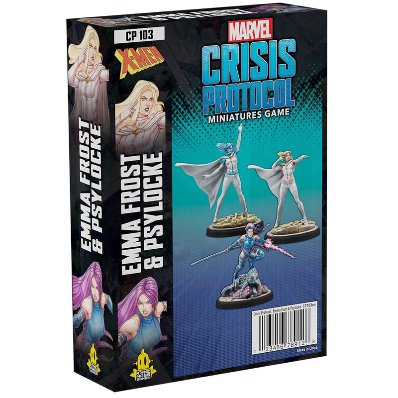 Emma Frost & Psylocke - Marvel Crisis Protocol - Atomic Mass Games