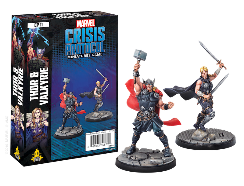 Thor and Valkyrie: Marvel Crisis Protocol - Atomic Mass Games