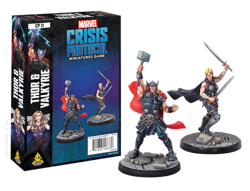 Thor and Valkyrie: Marvel Crisis Protocol - Atomic Mass Games