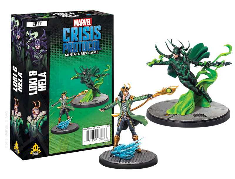 Loki and Hela: Marvel Crisis Protocol - Atomic Mass Games