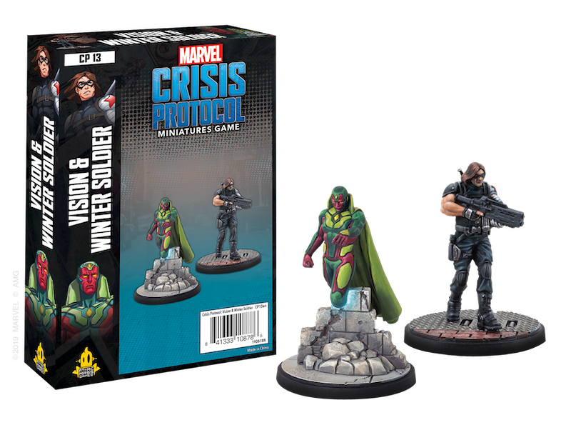 Vision & Winter Soldier: Marvel Crisis Protocol - Atomic Mass Games