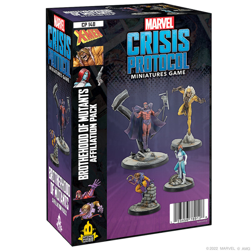 Brotherhood of Mutants Affiliation Pack - Marvel Crisis Protocol - Atomic Mass Games