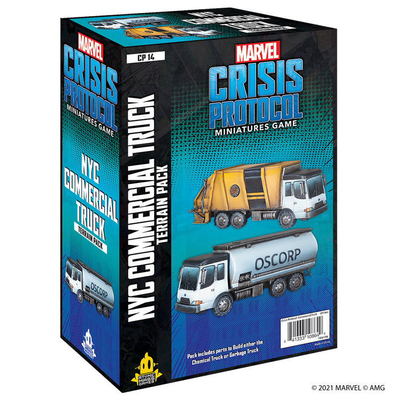 Marvel Crisis Protocol: NYC Commercial Truck - Atomic Mass Games