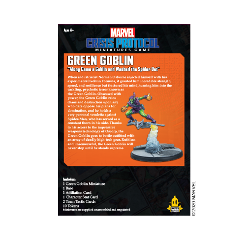 Green Goblin: Marvel Crisis Protocol - Atomic Mass Games
