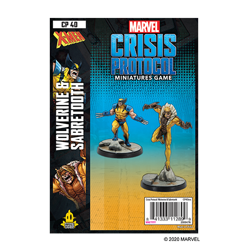 Wolverine and Sabretooth: Marvel Crisis Protocol - Atomic Mass Games