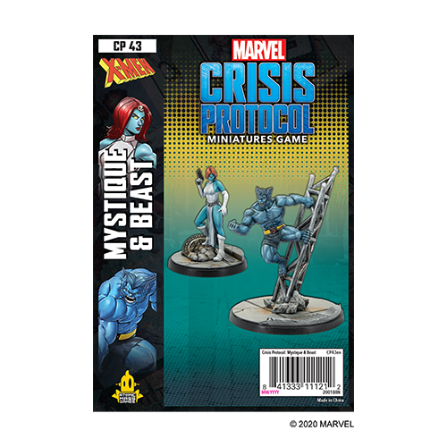 Mystique and Beast: Marvel Crisis Protocol - Atomic Mass Games