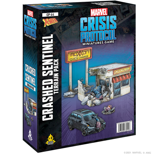 Crashed Sentinel Terrain Pack - Marvel Crisis Protocol - Atomic Mass Games