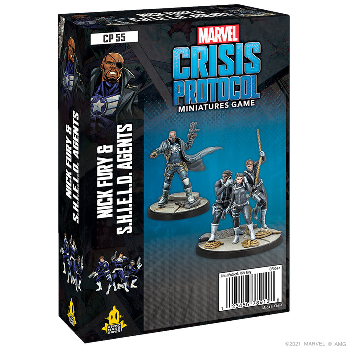 Nick Fury and S.H.I.E.L.D. Agents - Marvel Crisis Protocol - Atomic Mass Games
