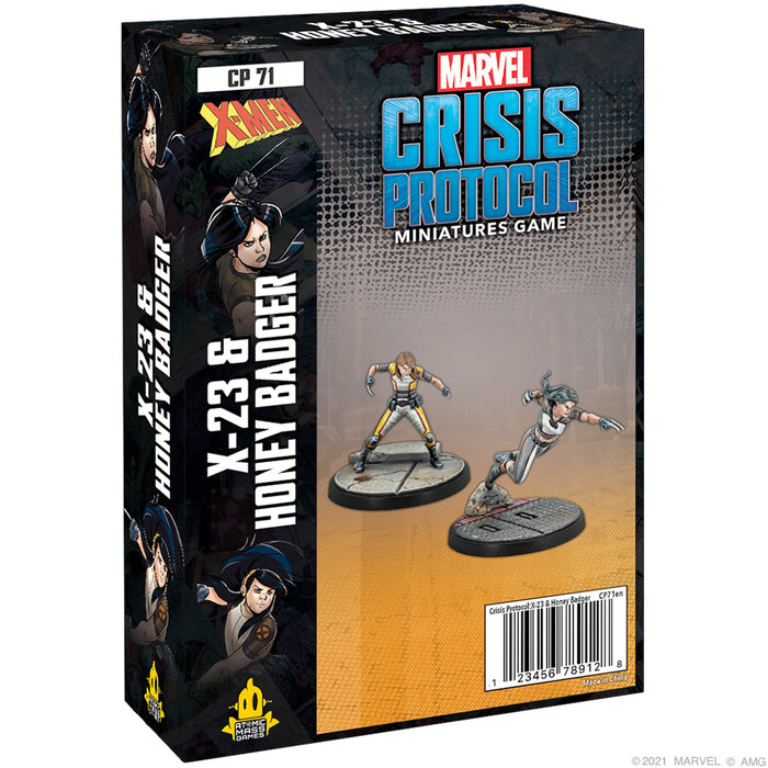 X-23 & Honey Badger: Marvel Crisis Protocol - Atomic Mass Games