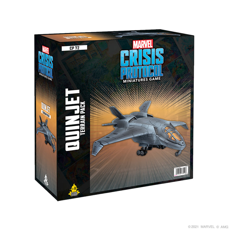 Quinjet Terrain Pack - Marvel Crisis Protocol - Atomic Mass Games