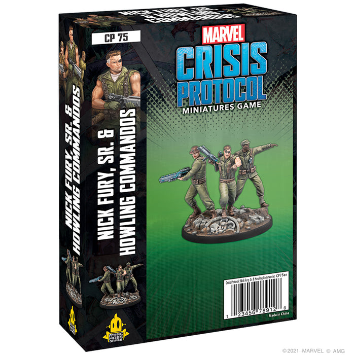 Nick Fury, Sr. and Howling Commandos - Marvel Crisis Protocol - Atomic Mass Games