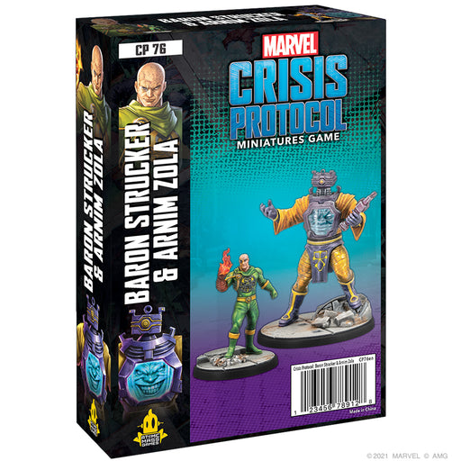 Baron Strucker and Arnim Zola - Marvel Crisis Protocol - Atomic Mass Games