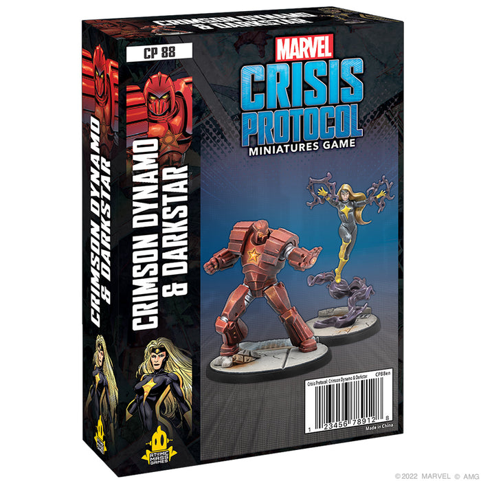 Crimson Dynamo & Dark Star - Marvel Crisis Protocol - Atomic Mass Games