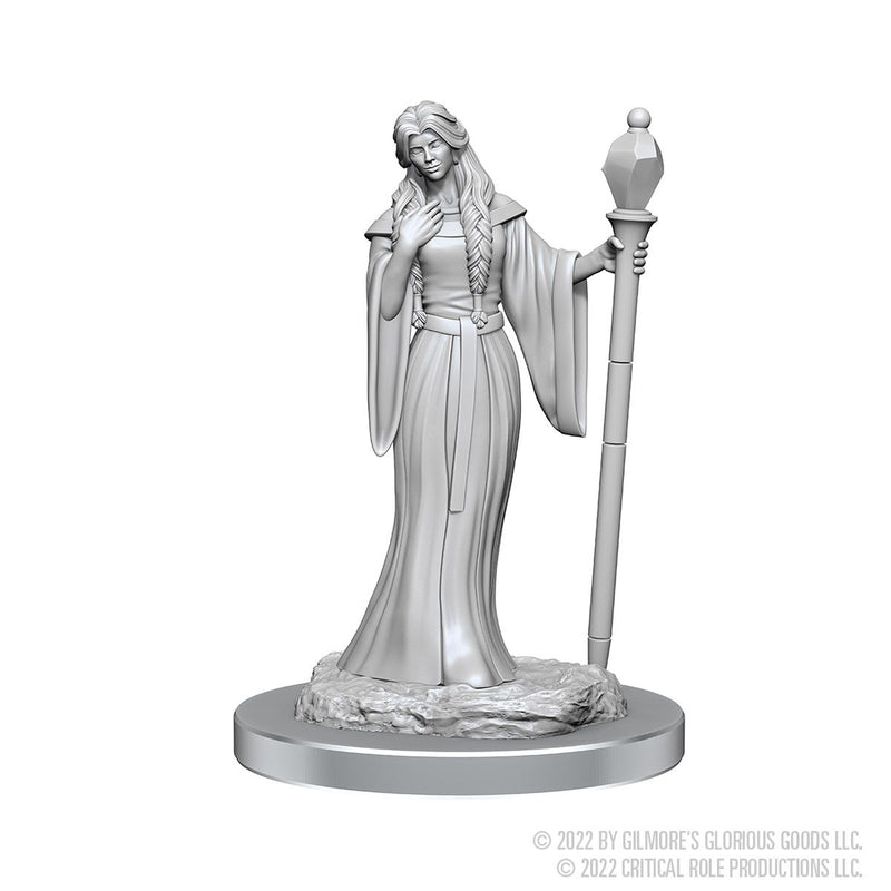 Human Wizard Female & Halfling Holy Warrior Female :Critical Role Miniatures (W3) - Wizkids