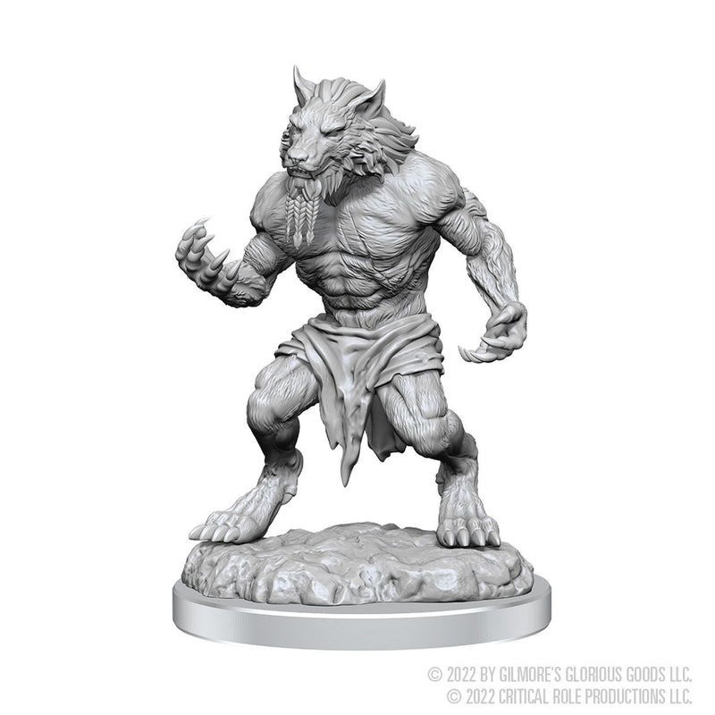 Fey Werewolves: Critical Role Unpainted Miniatures (W3) - Wizkids