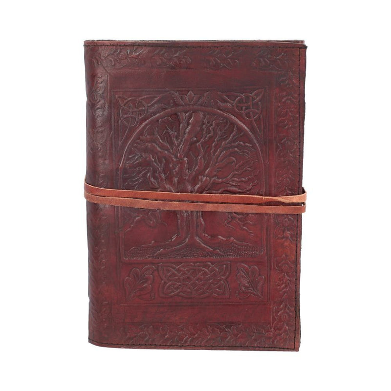 Tree of Life Leather Embossed Journal 18 x 25cm - Nemesis Now