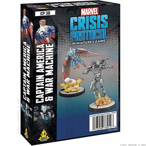 Captain America and War Machine: Marvel Crisis Protocol - Atomic Mass Games