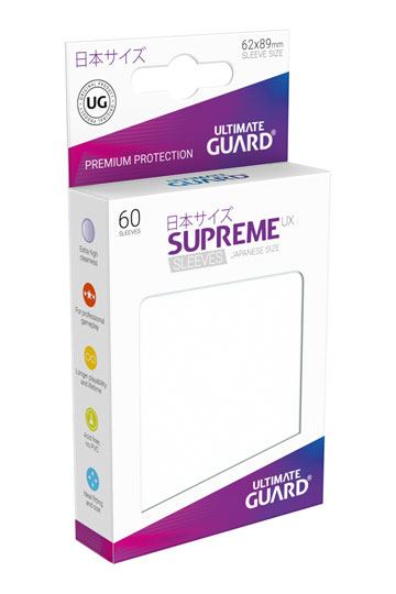 Ultimate Guard Supreme UX Sleeves Japanese Size Frosted (60) - Ultimate Guard