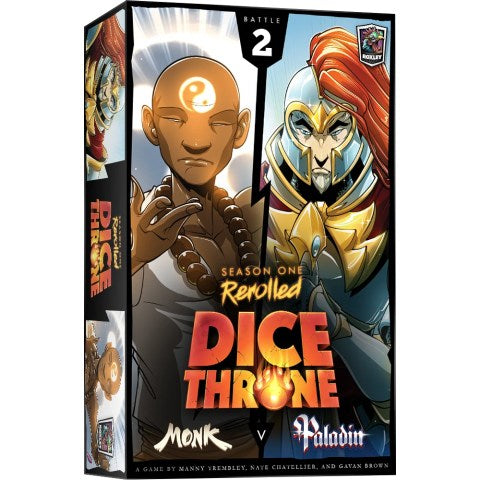 Dice Throne Season One ReRolled 2: Monk vs. Paladin - Roxley Games