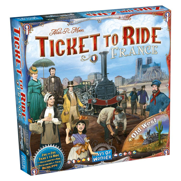 Ticket To Ride: France & Old West Map Collection - Days of Wonder